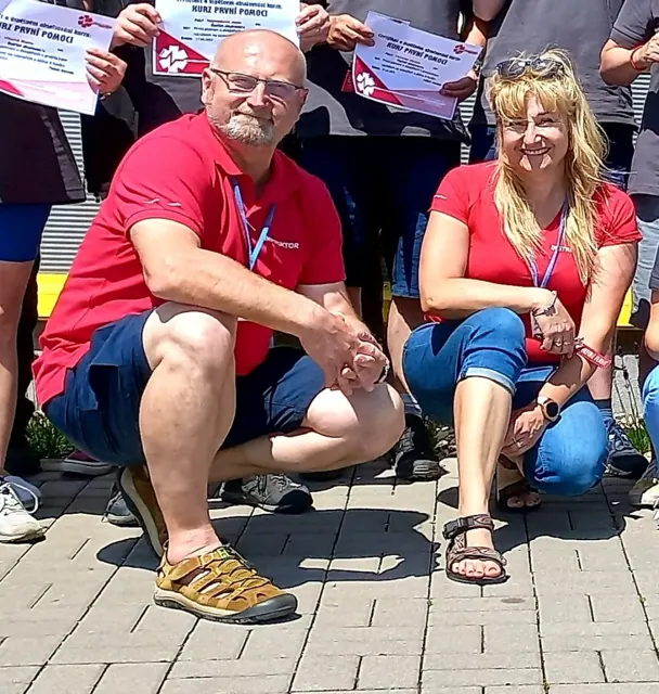 Fotografie z kurzu první pomoci