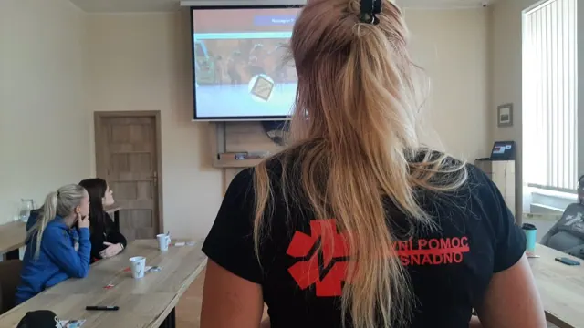 Fotografie z kurzu první pomoci
