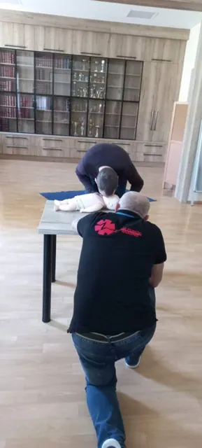 Fotografie z kurzu první pomoci